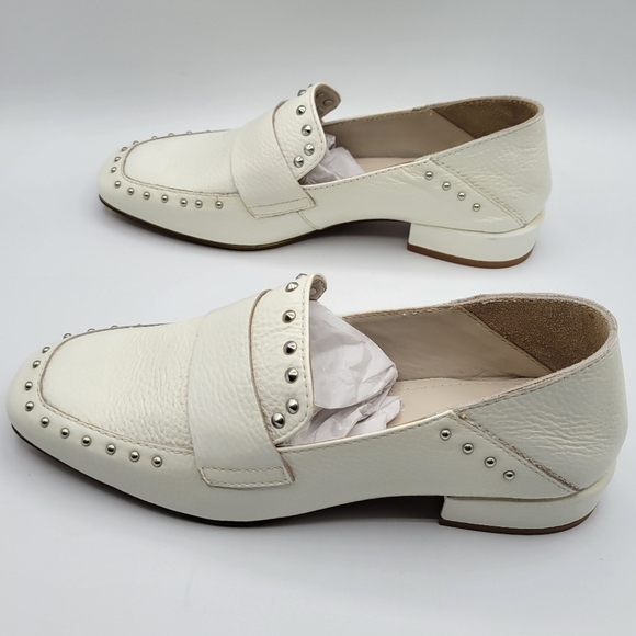 Kenneth Cole Bowan 2 Leather Slip-On Loafer White 7.5 - Picture 3 of 12